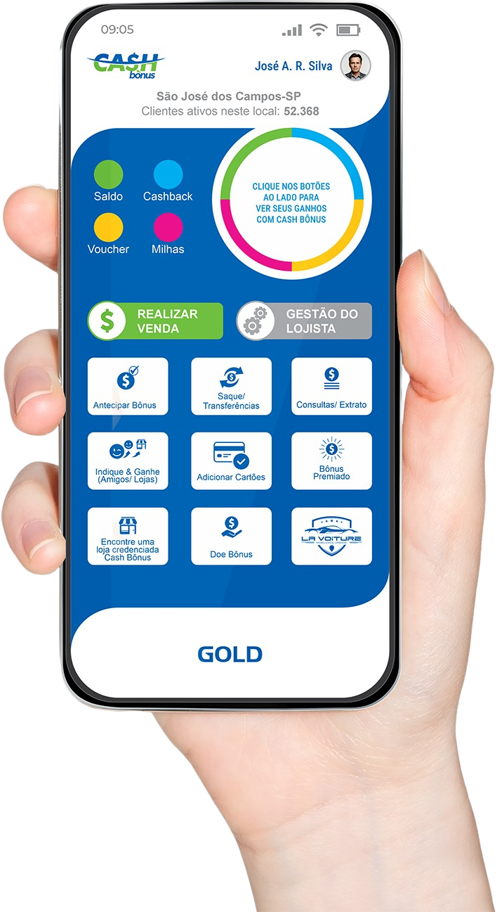 Cash Bonus App Interface